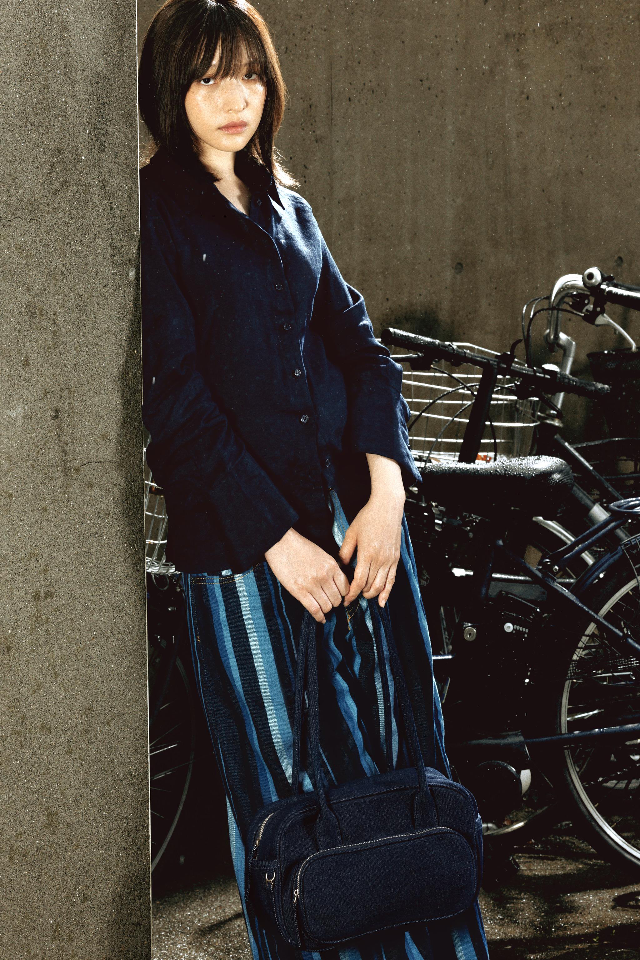 ロングショルダーバッグ - ブルー | ZARA Japan / 日本