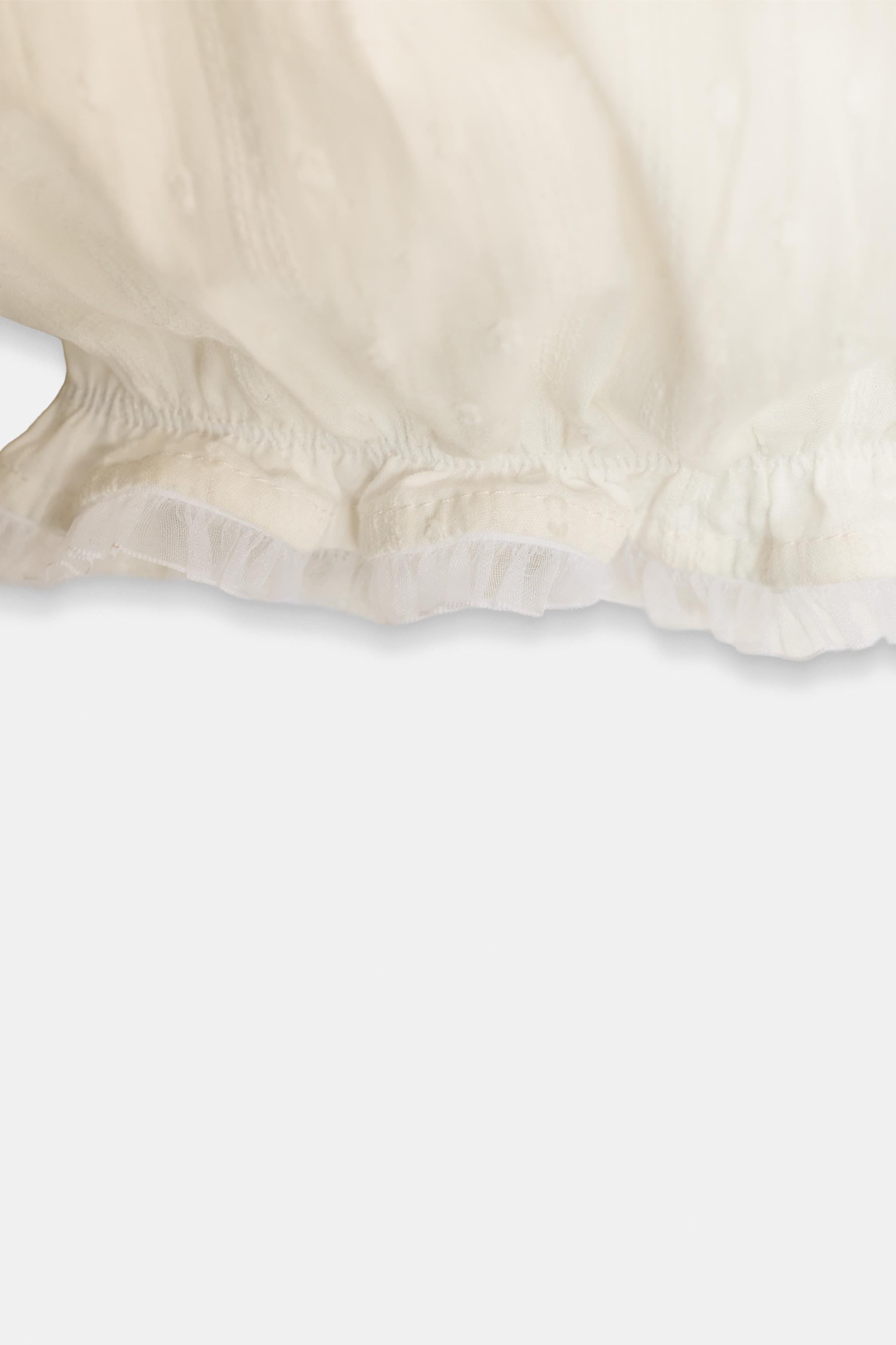 SWISS DOT PETER PAN COLLAR JUMPSUIT DRESS