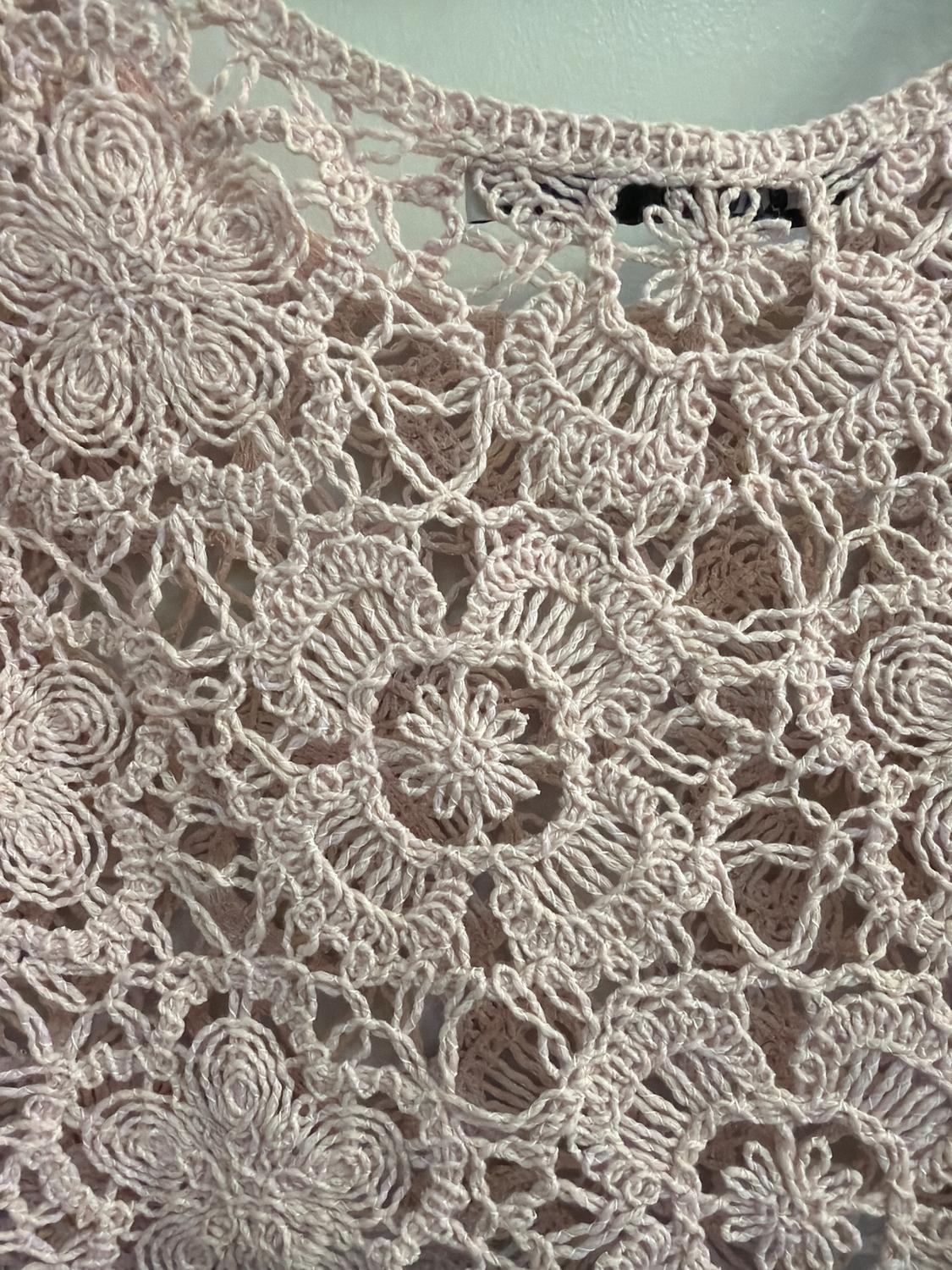 CROCHETED KNIT TOP - Image 3
