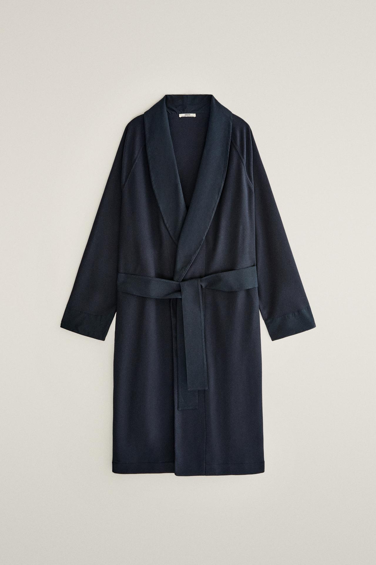 LONG FLEECE DRESSING GOWN