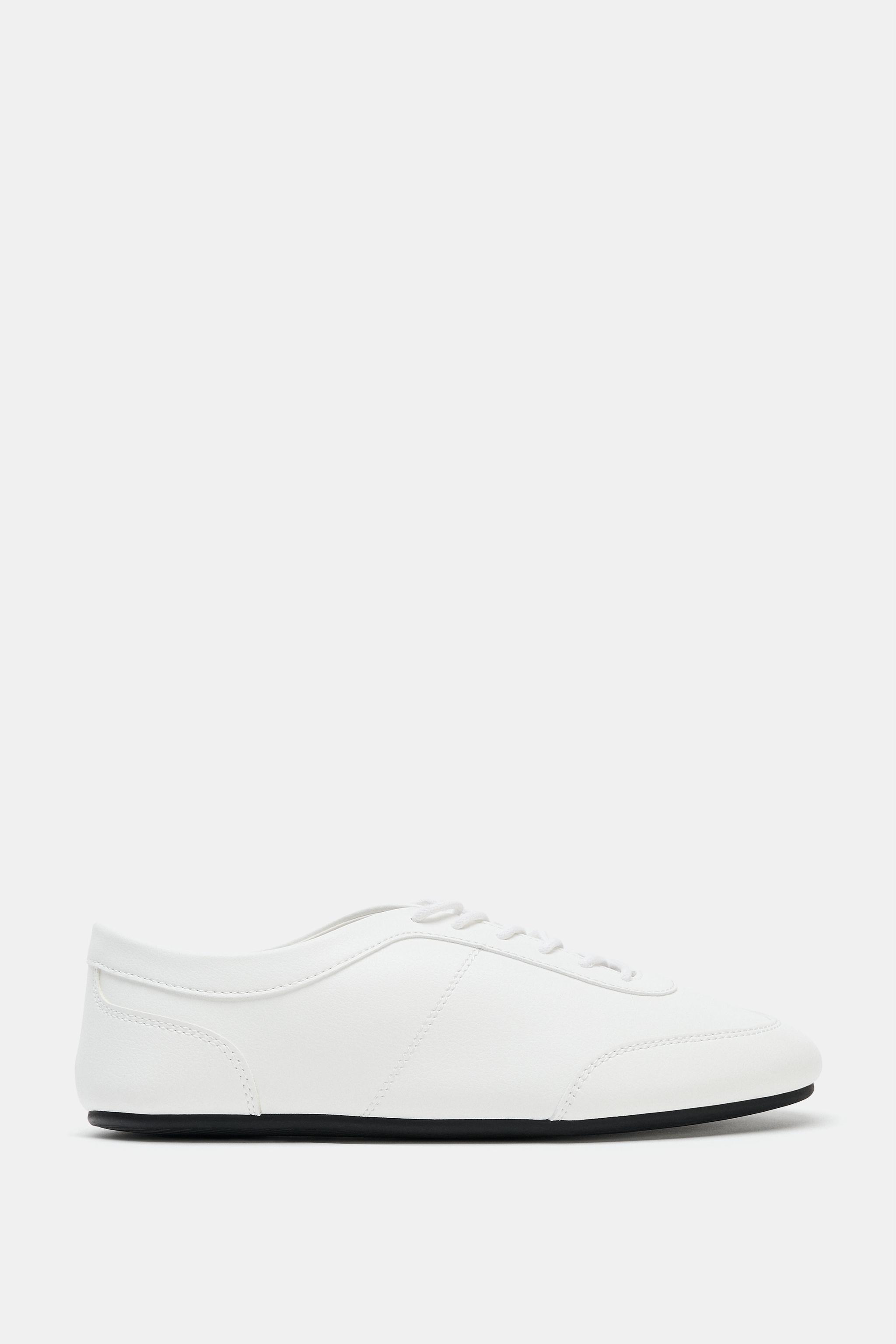 Женские кроссовки Zara BLUCHER SNEAKERS