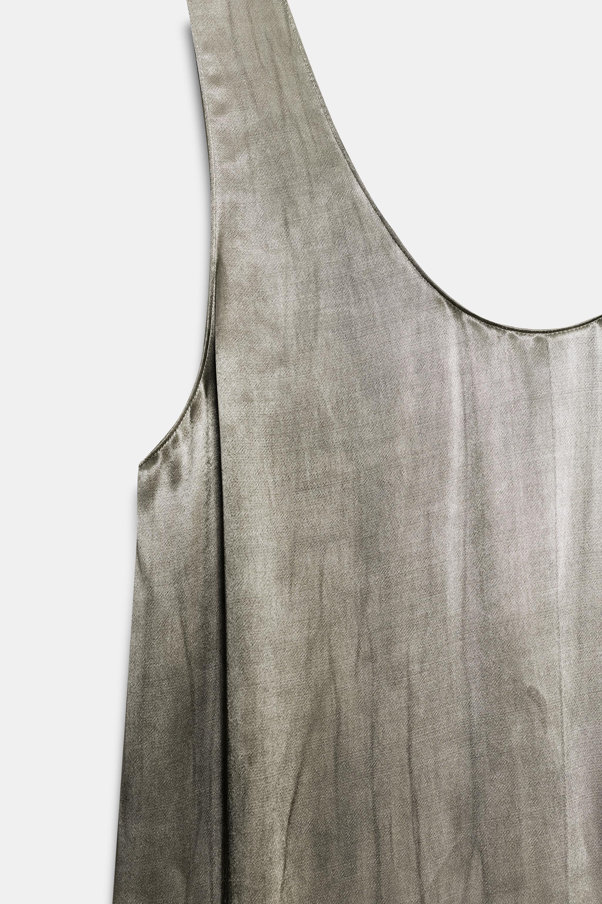 ZW COLLECTION SATIN MIDI DRESS