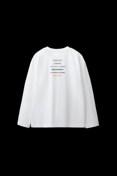 NBA TEAM T-SHIRT - White by Zara