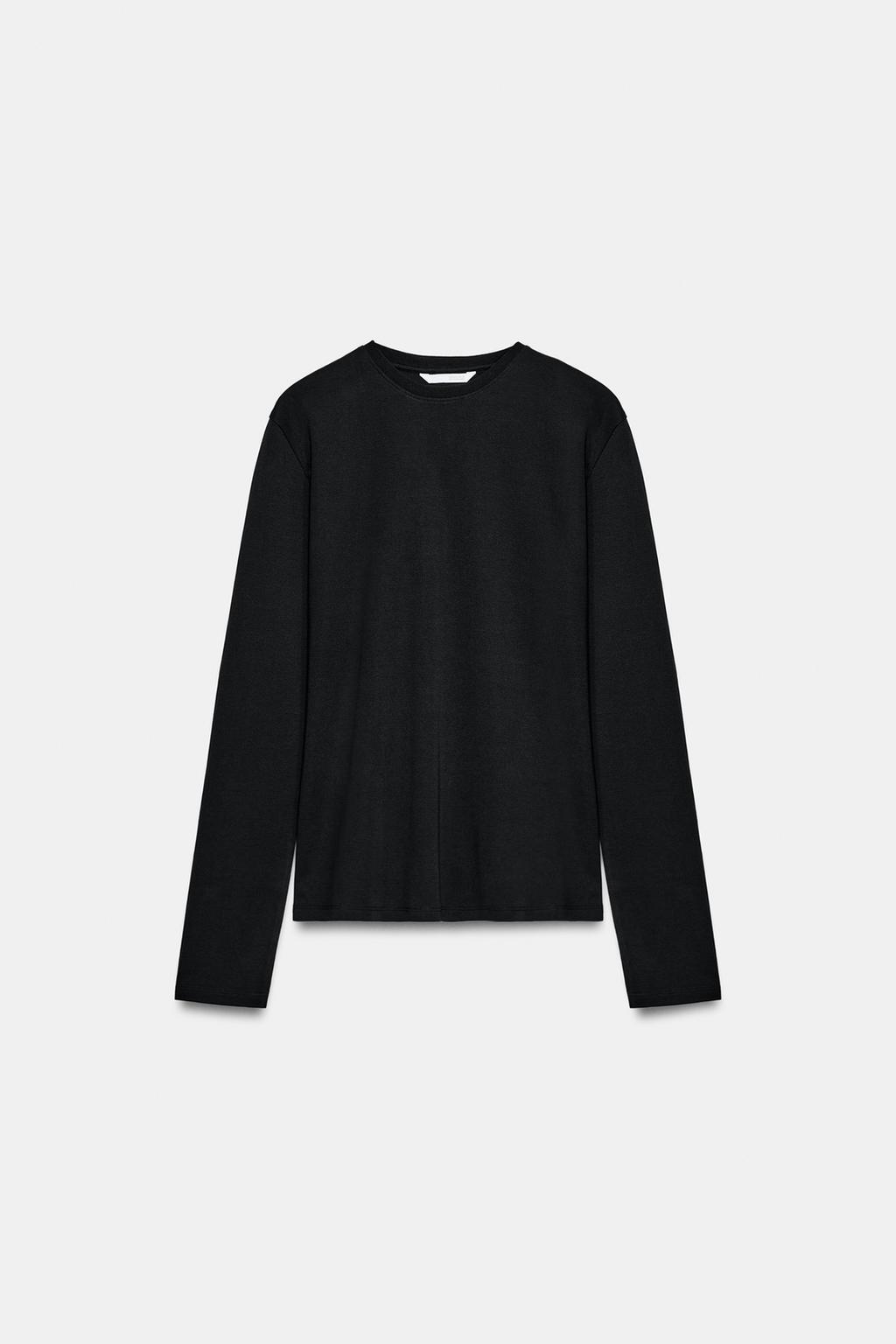 long sleeve interlock T-shirt