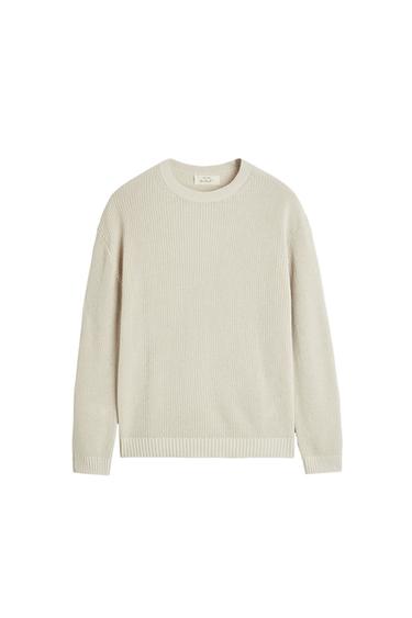 PURL KNIT SWEATER