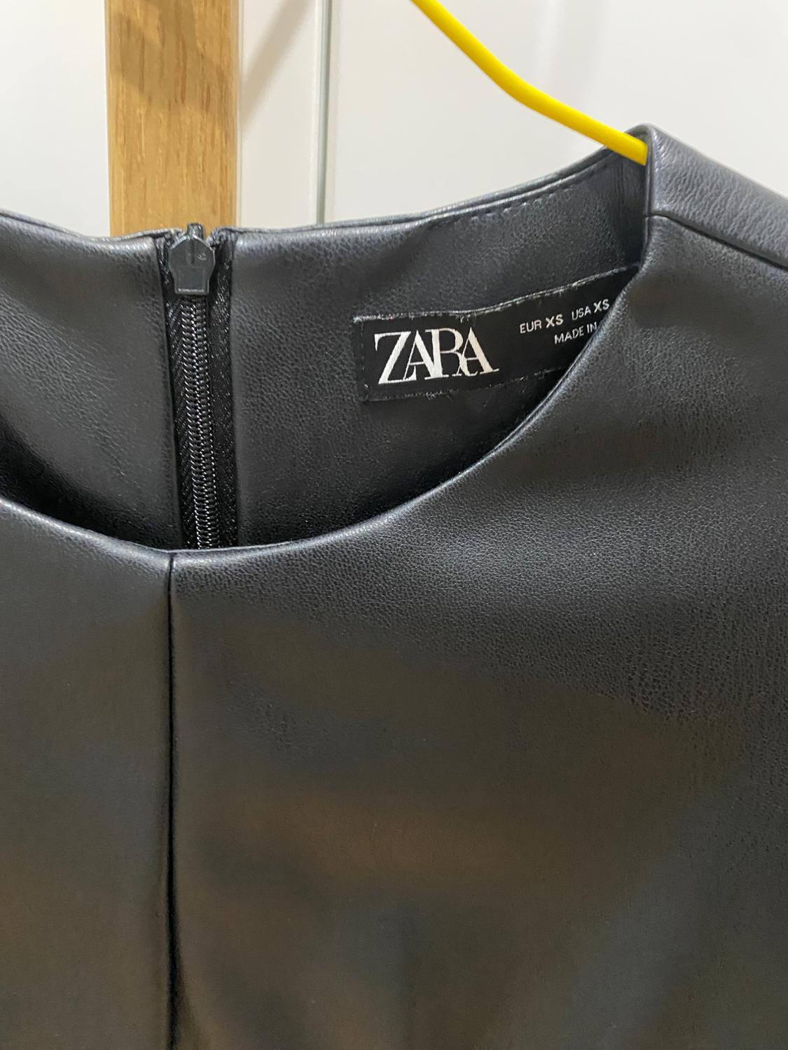 FAUX LEATHER DRESS - Image 2