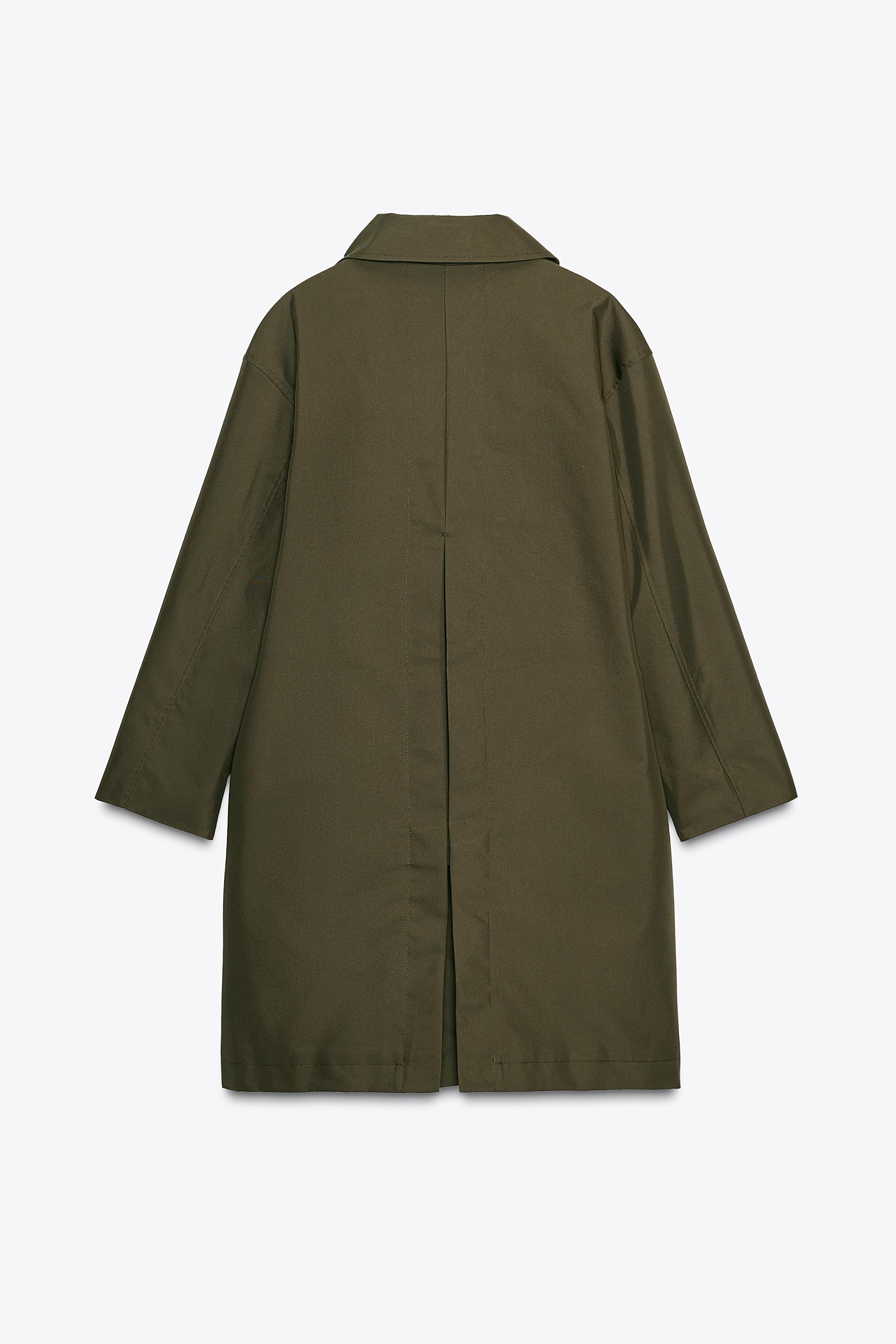 WATER REPELLENT TRENCH COAT ZW COLLECTION - Khaki | ZARA