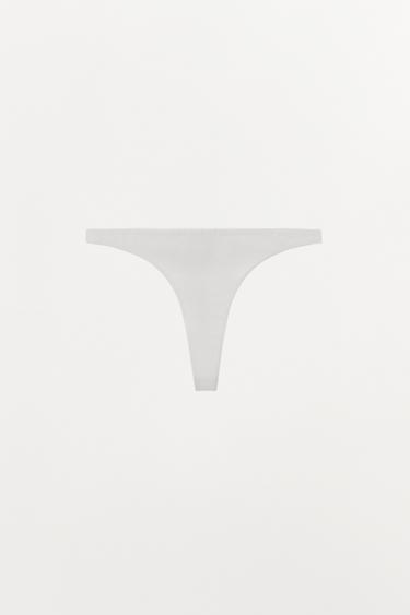 MODAL THONG - White by Zara - Image 3