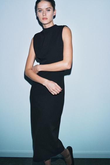 OPEN BACK DRESS - Black by Zara - Image 3