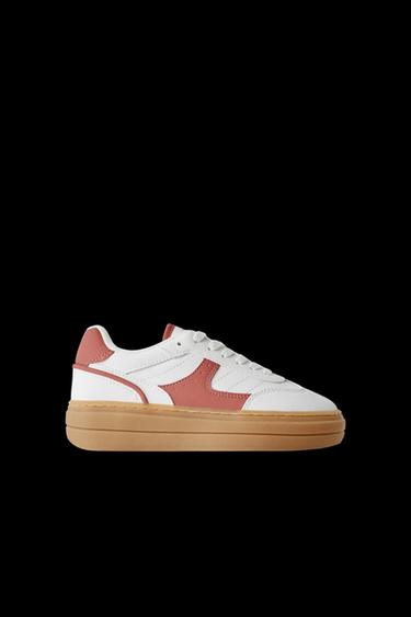 Zara HIGH TOP SNEAKERS - White - Image 0