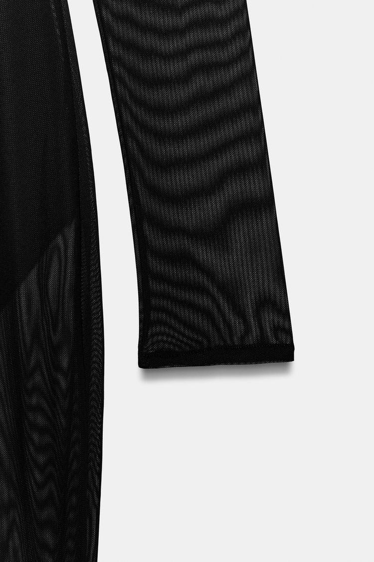 VESTIDO SEMITRANSPARENTE BODY