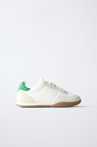 PADDED TRAINERS - White by Zara