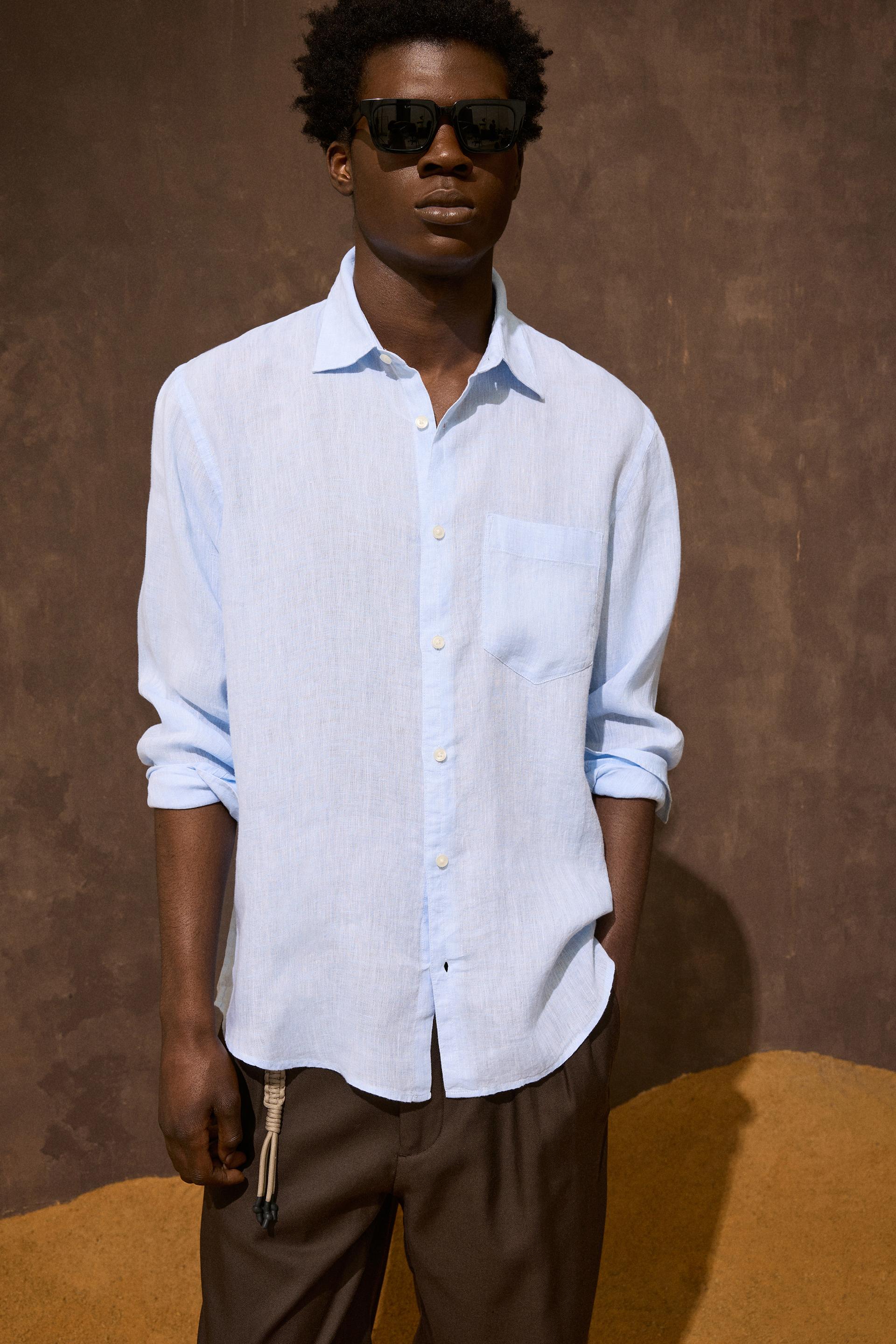 100% LINEN SHIRT