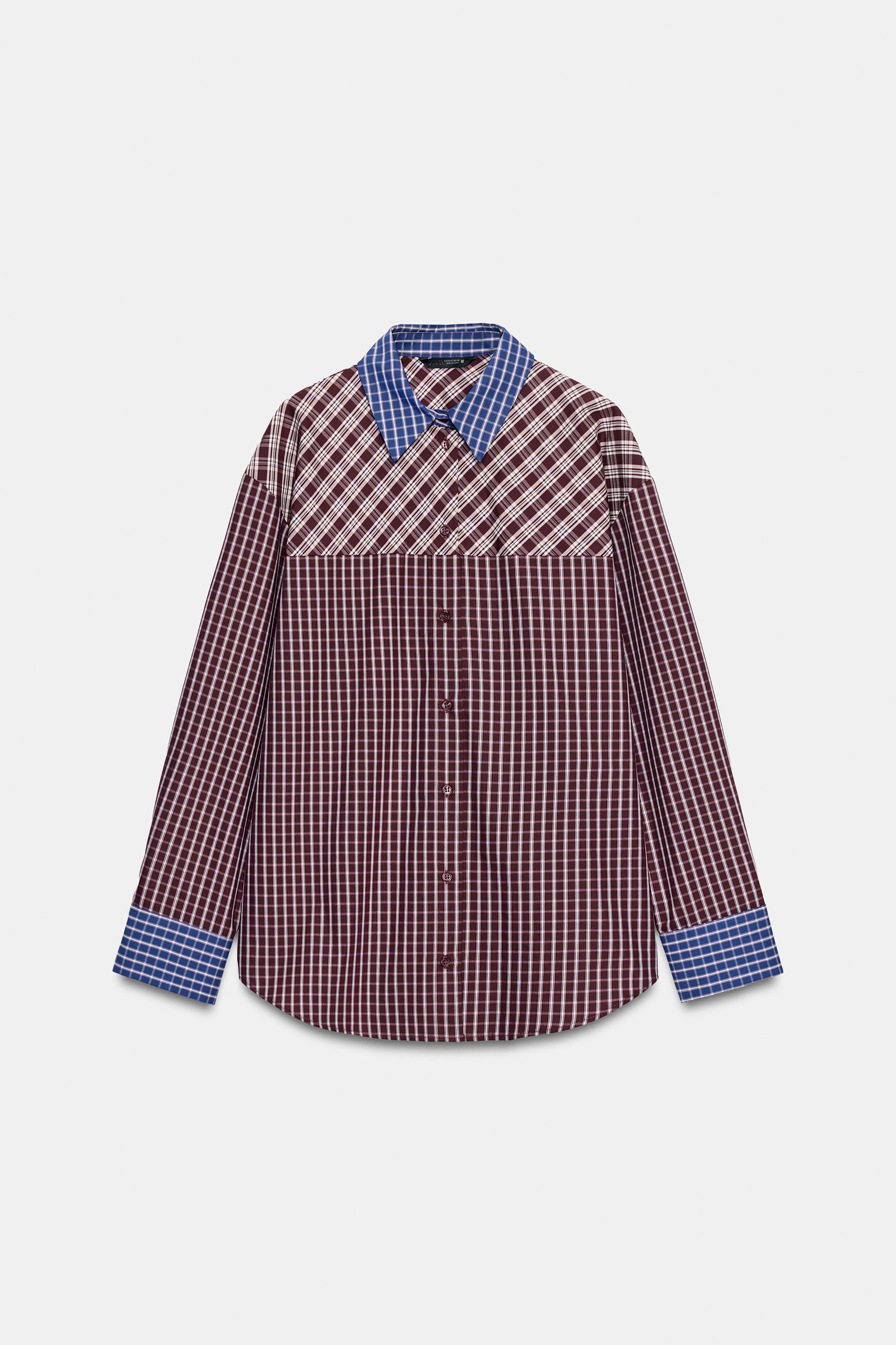 CHEMISE PATCHWORK CARREAUX