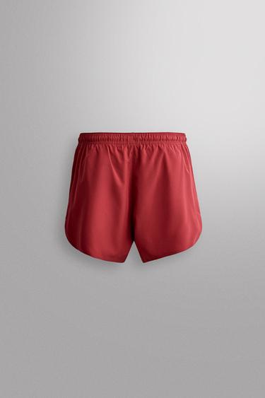PANTALONES CORTOS RUNNING 3" - Rojo fuerte de Zara