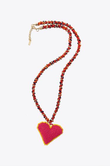 PACK COLLARES PECES CORAZÓN - Multicolor de Zara