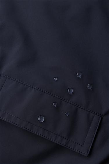 VESTE RÉVERSIBLE ET DÉPERLANTE À CARREAUX BENSIMON ® X ZARA - Bleu marine de Zara - Image 8