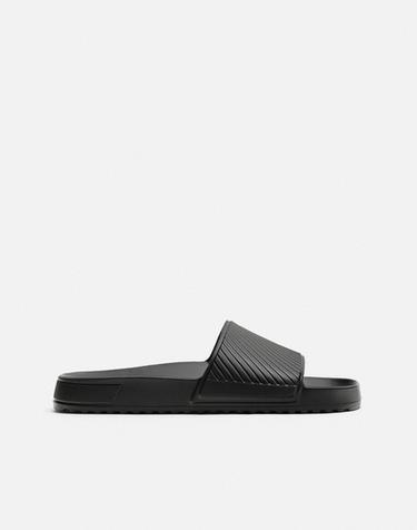 BATH SLIDES - Black by Zara