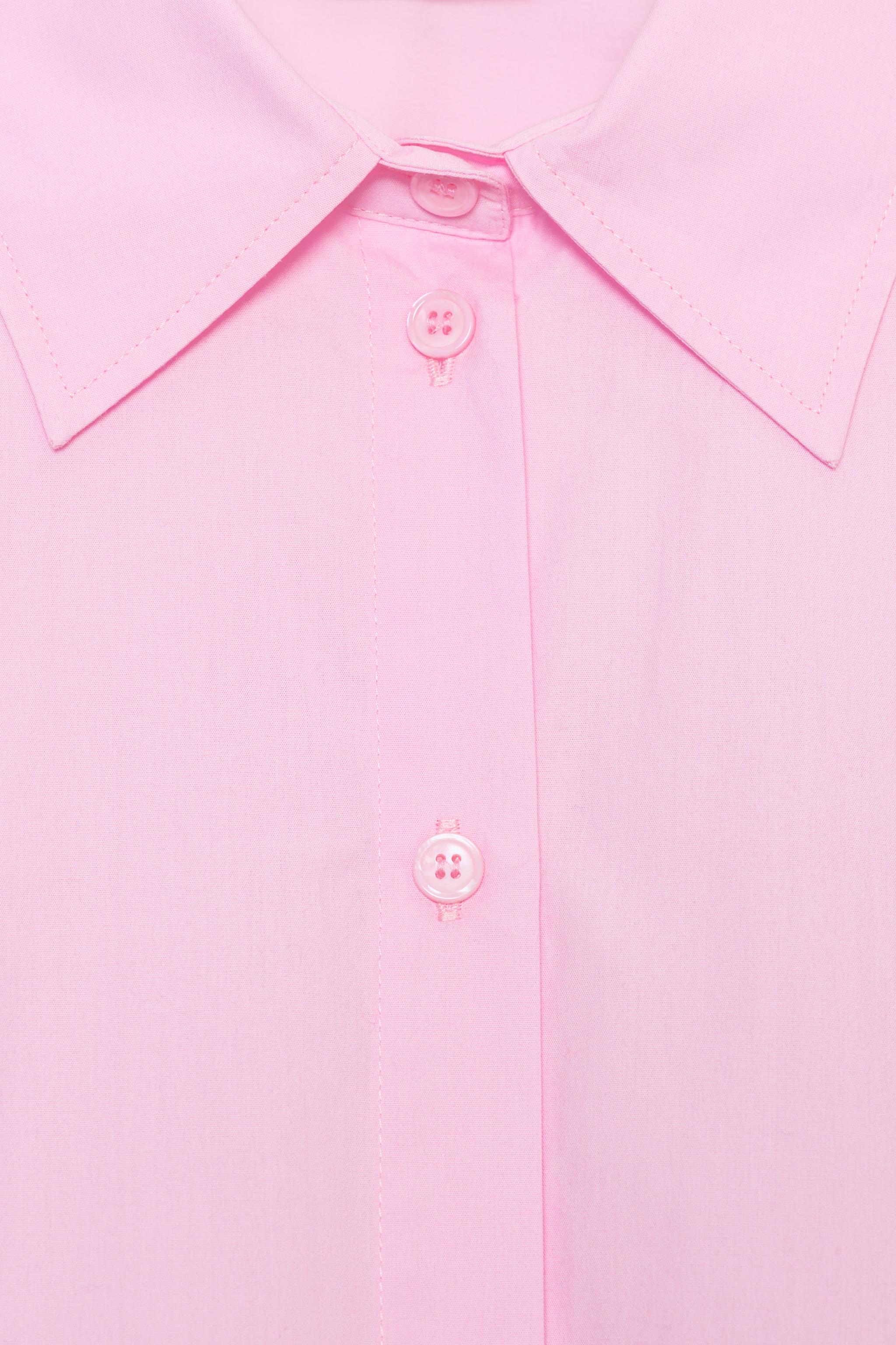OVERSIZED POPLIN SHIRT
