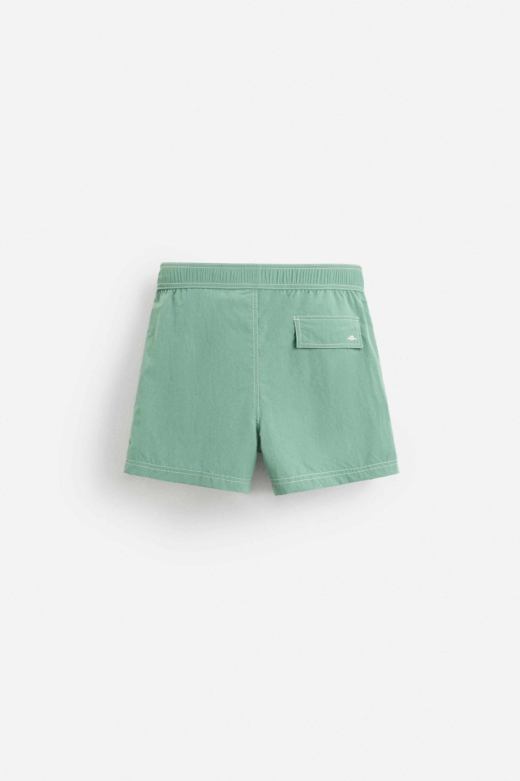 MAILLOT DE BAIN MOYEN DÉLAVÉ CONTRASTE