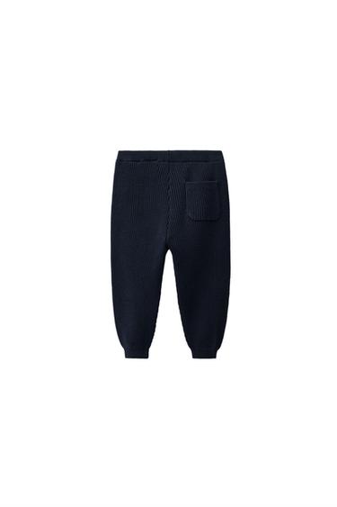 KNIT JOGGING PANTS — Blue 2