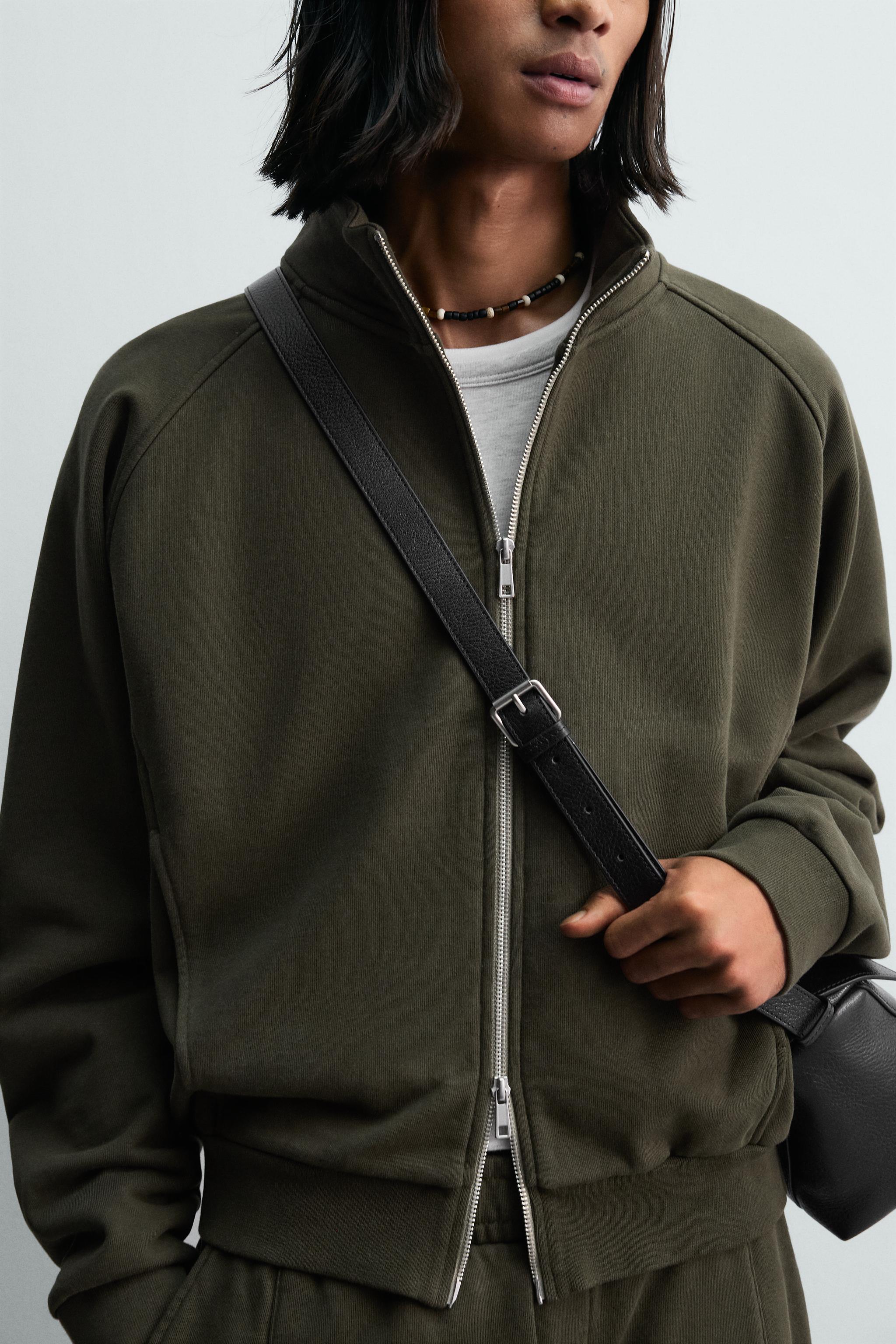 LEATHER CROSSBODY BAG M