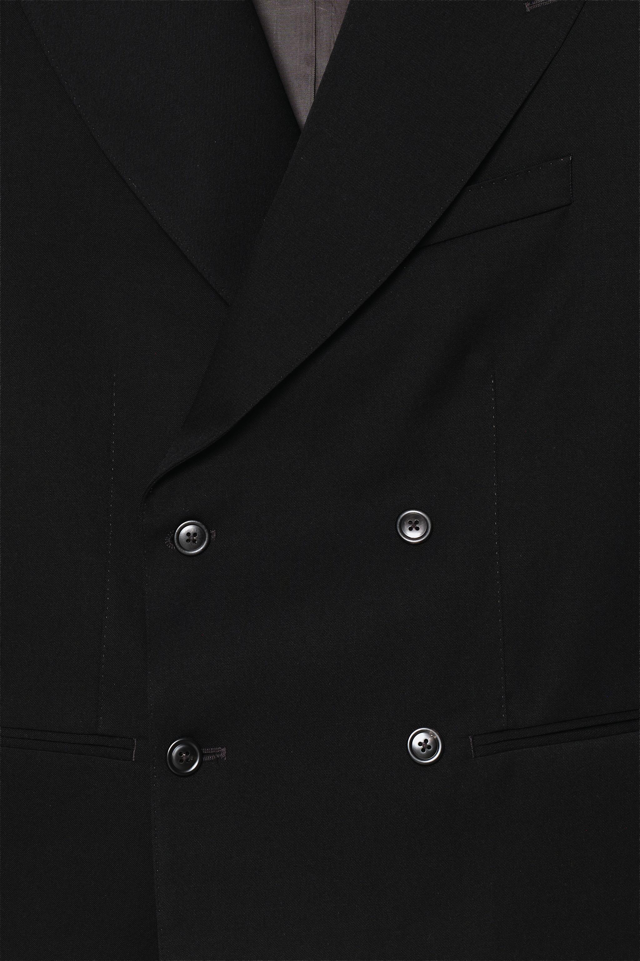 Мужские пиджаки Zara CROPPED FIT 100% WOOL SUIT BLAZER — фото 5