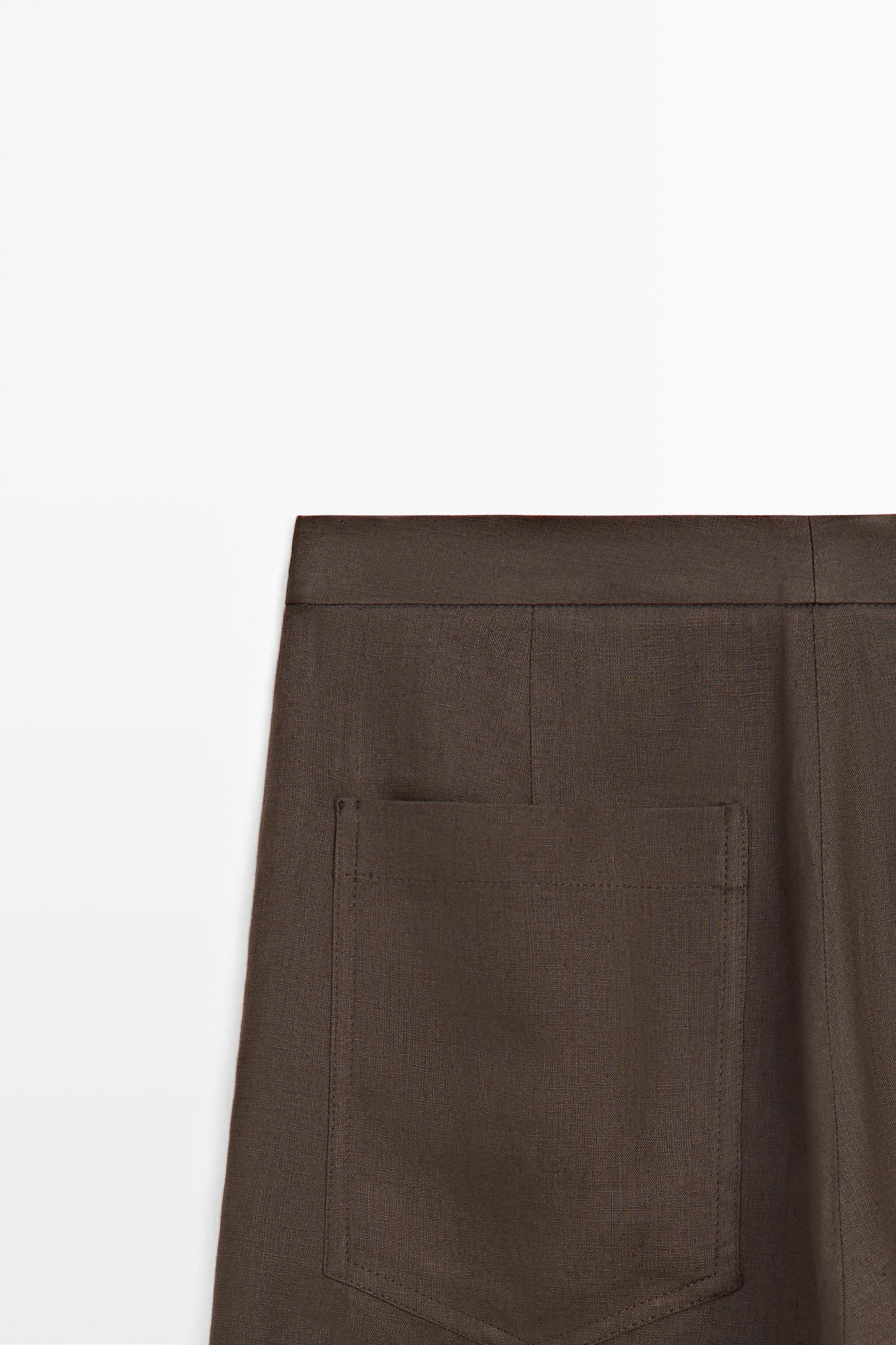 Flowing linen trousers
