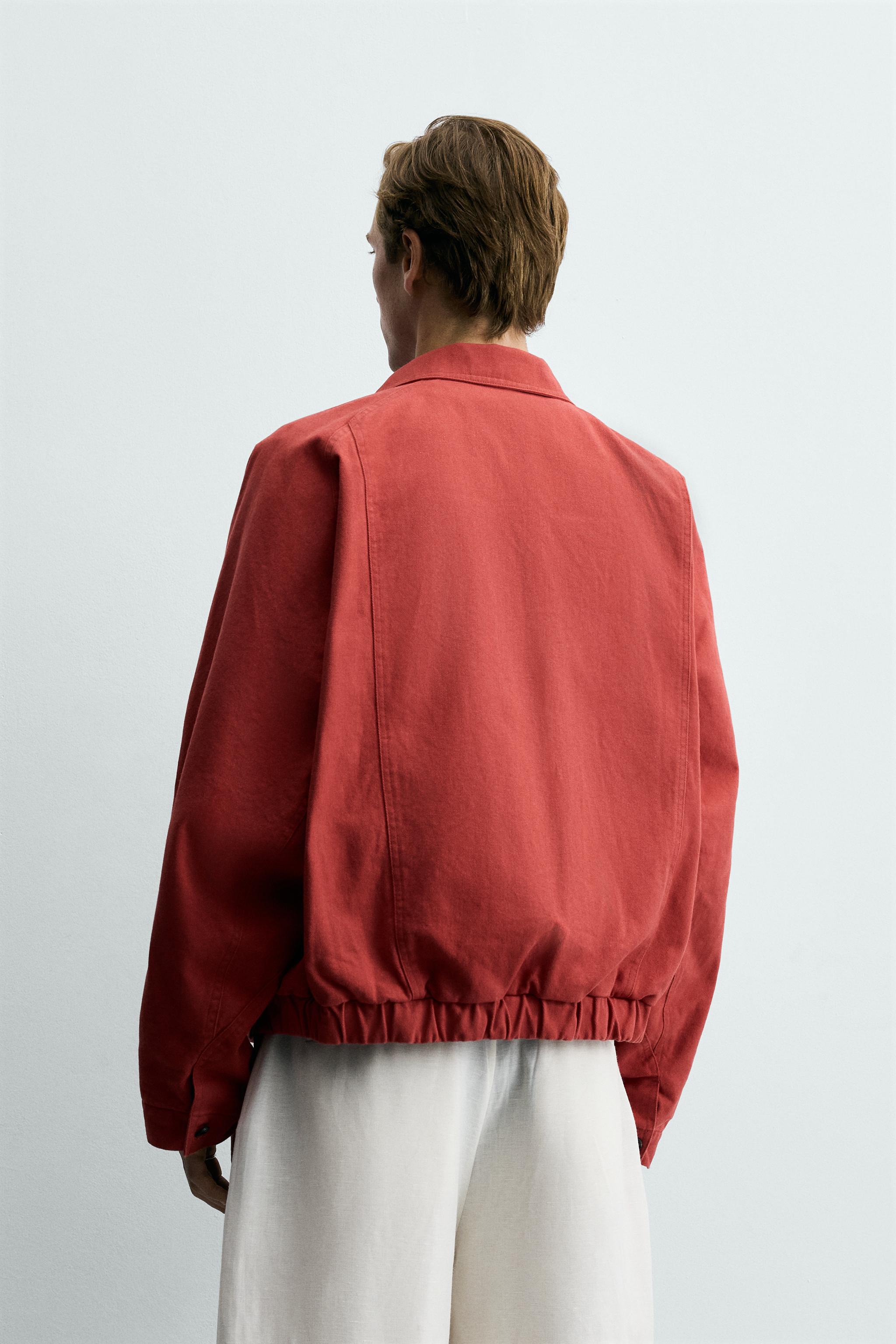 RELAXED FIT COTTON JACKET