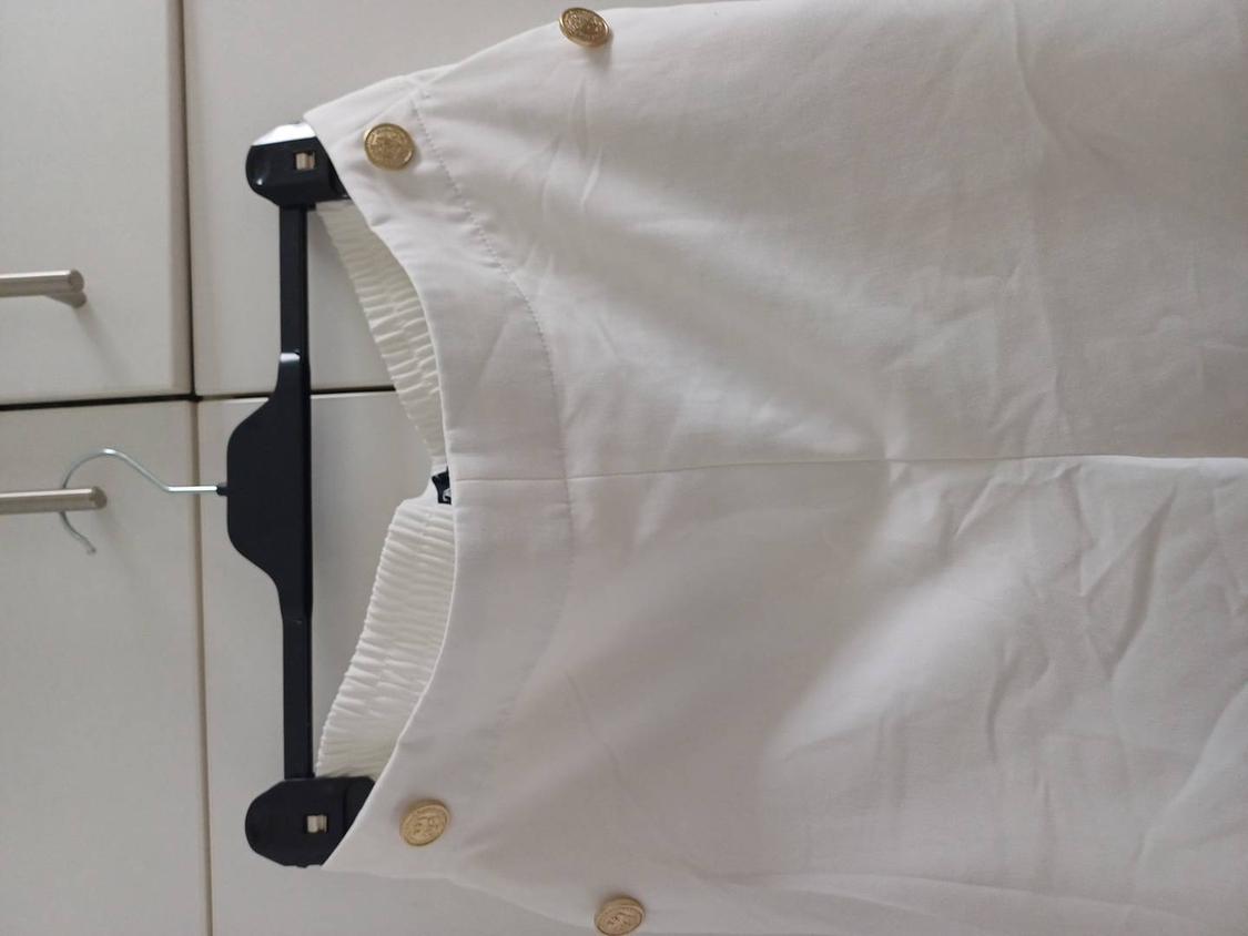 STRAIGHT FIT TROUSERS WITH GOLDEN BUTTONS - Image 2