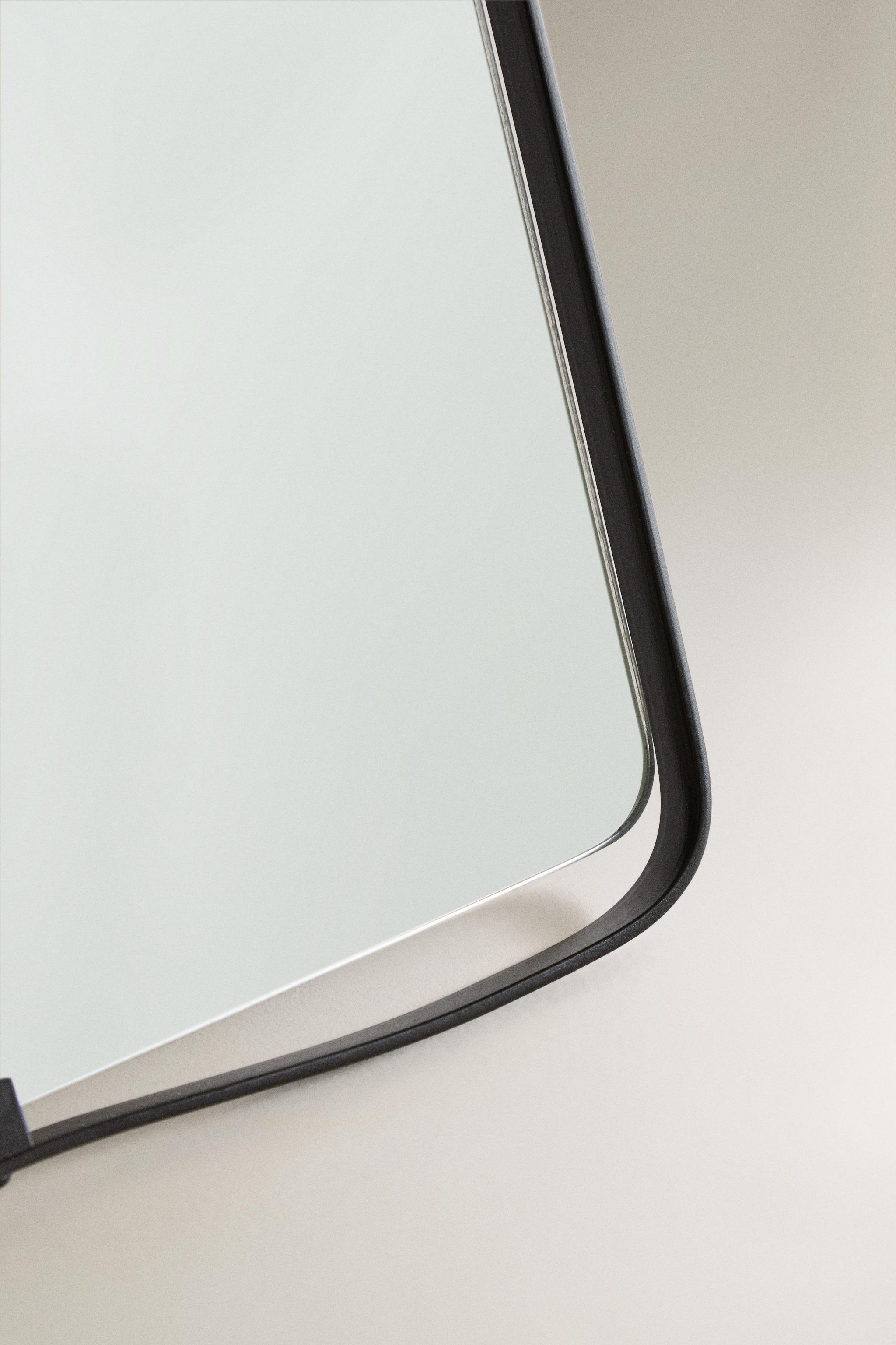 MIROIR DE TABLE MÉTAL