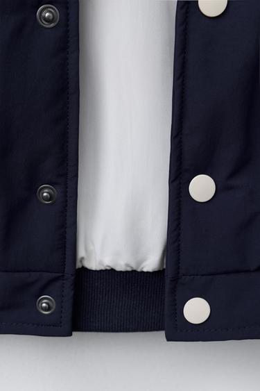 MICKEY MOUSE © DISNEY WATER-REPELLENT VARSITY BOMBER JACKET - Navy blue by Zara - Image 6