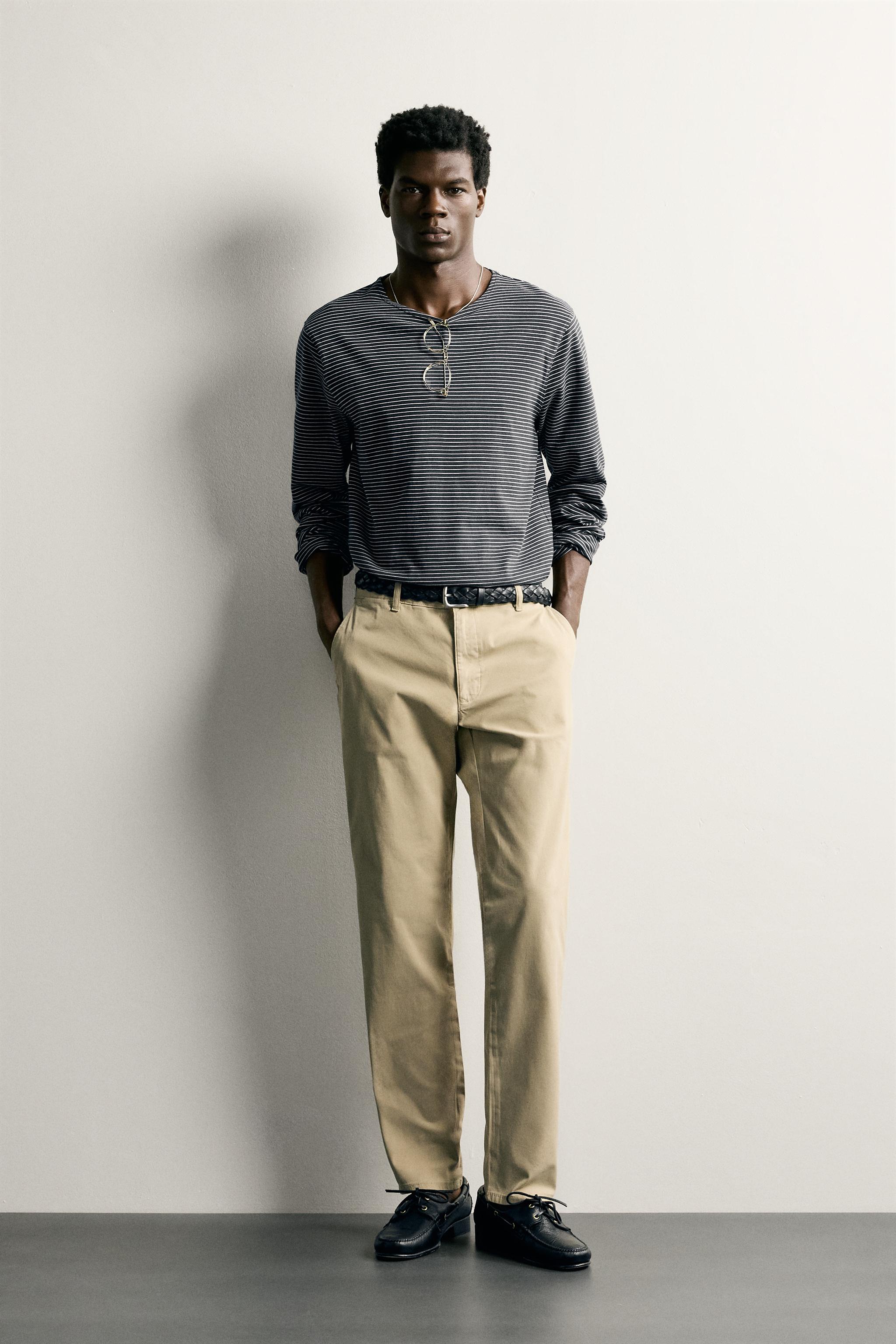 SLIM FIT CHINO PANTS