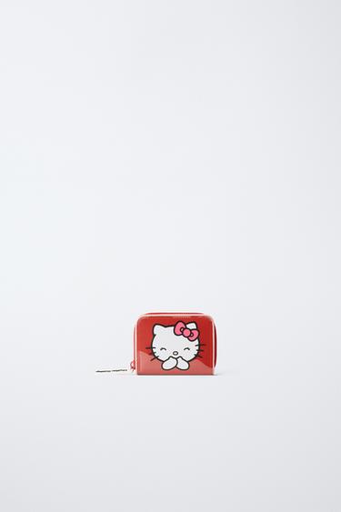 HELLO KITTY © SANRIO WALLET - Red by Zara - Image 0