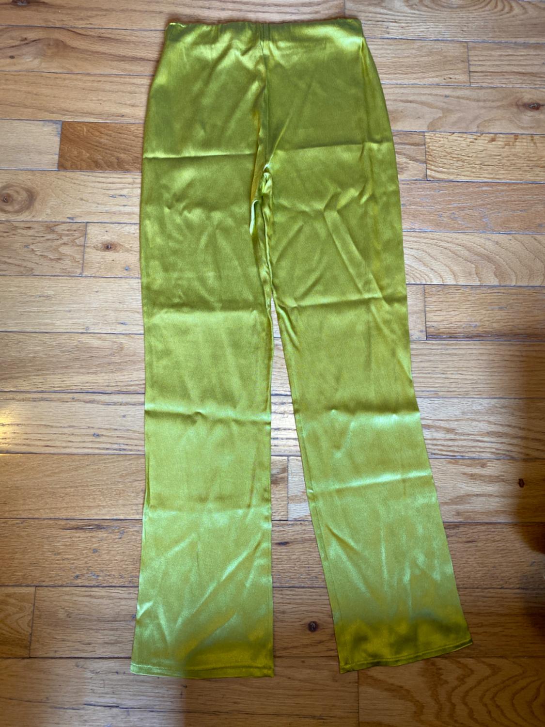 SATIN EFFECT PANTS - Image 2