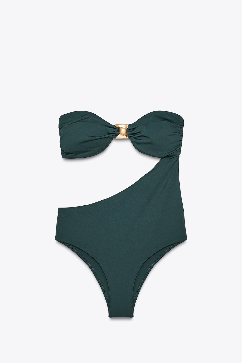 Thumbnail image for METAL PIECE CUT-OUT SWIMSUIT