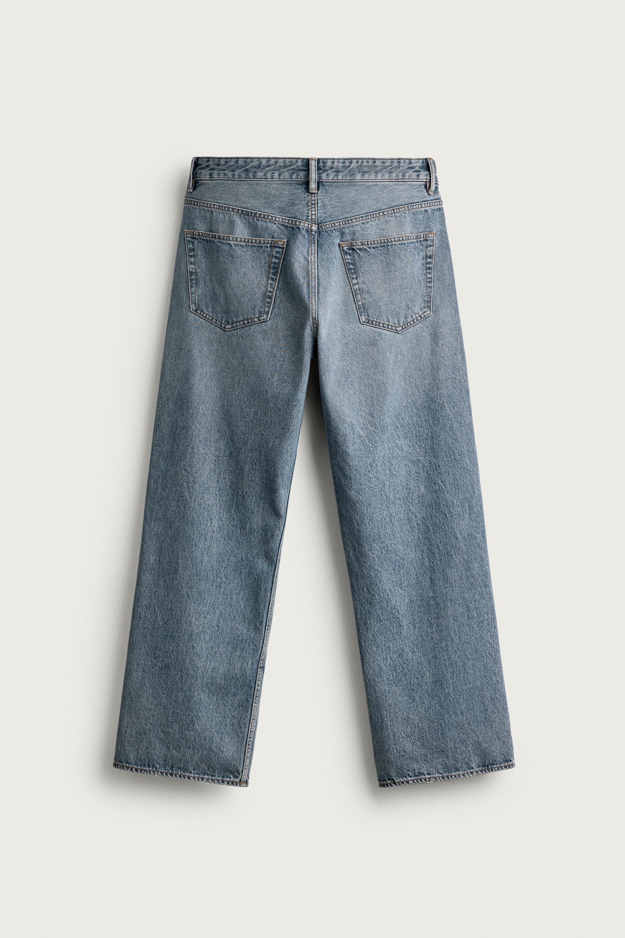 バギーフィットデニムパンツ - ウォッシュブルー | ZARA Japan / 日本
