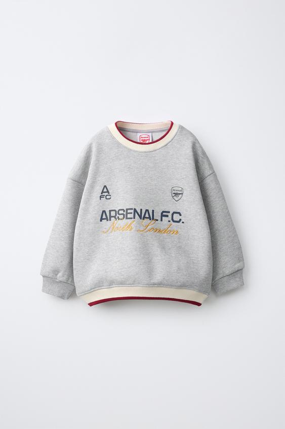 ARSENAL F.C. © EMBROIDERED SWEATSHIRT - Grey marl by Zara - Image 0