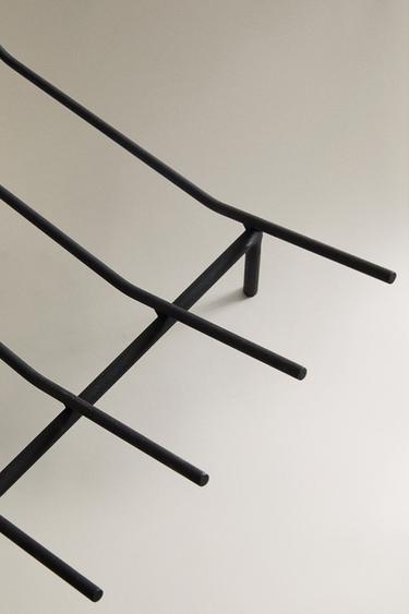 IRON FIREWOOD STAND - Brown by Zara - Image 2