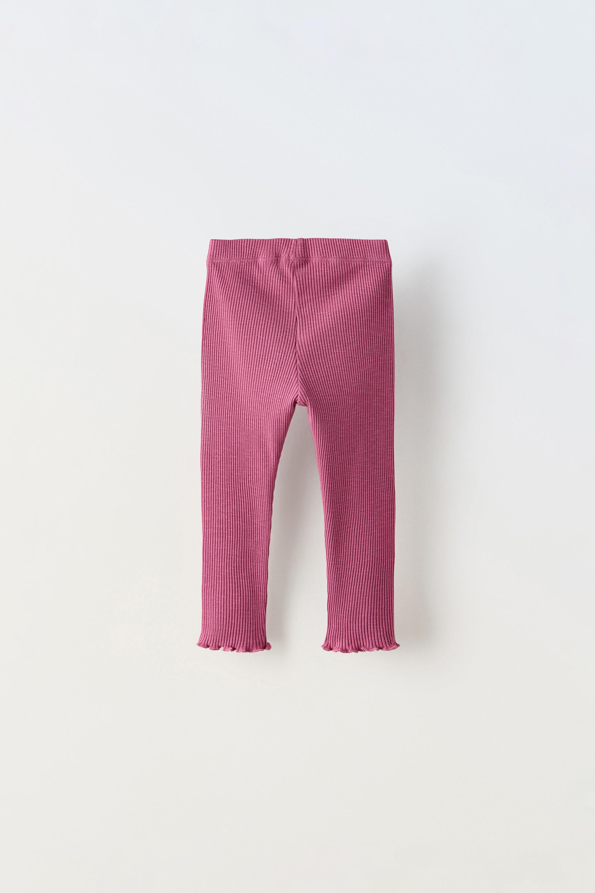 LEGGING COTELE AVEC POCHES Framboise ZARA France