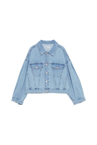 DENIM JACKET WITH FULL SLEEVES