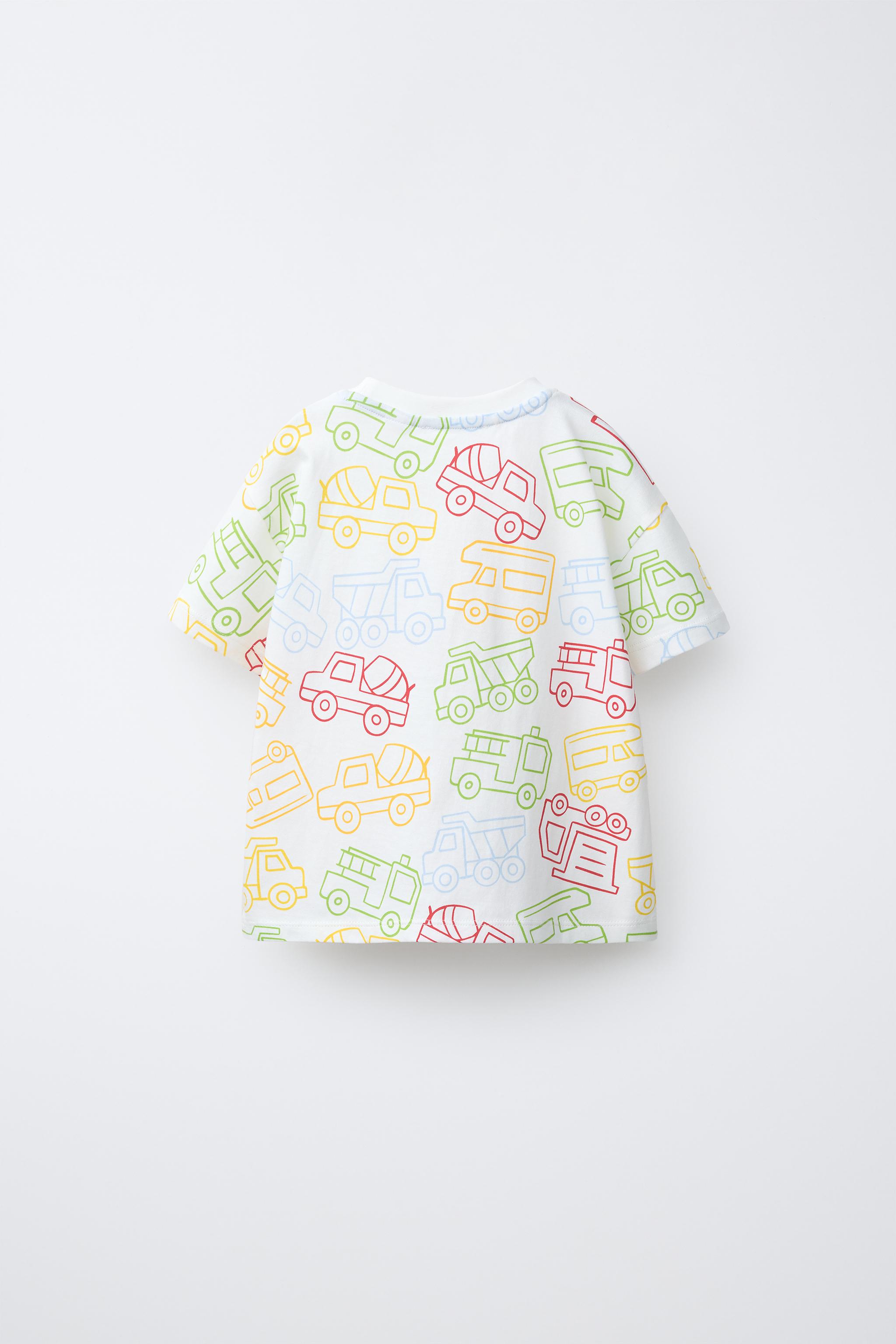 1 1/2-6 YEARS/ TRACTOR PYJAMAS - Ecru | ZARA Singapore