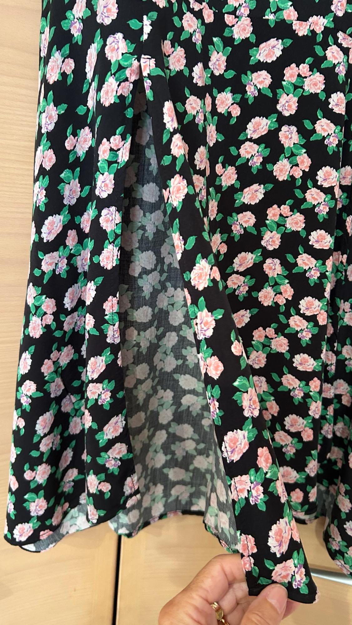FLORAL PRINT SKIRT - Image 3