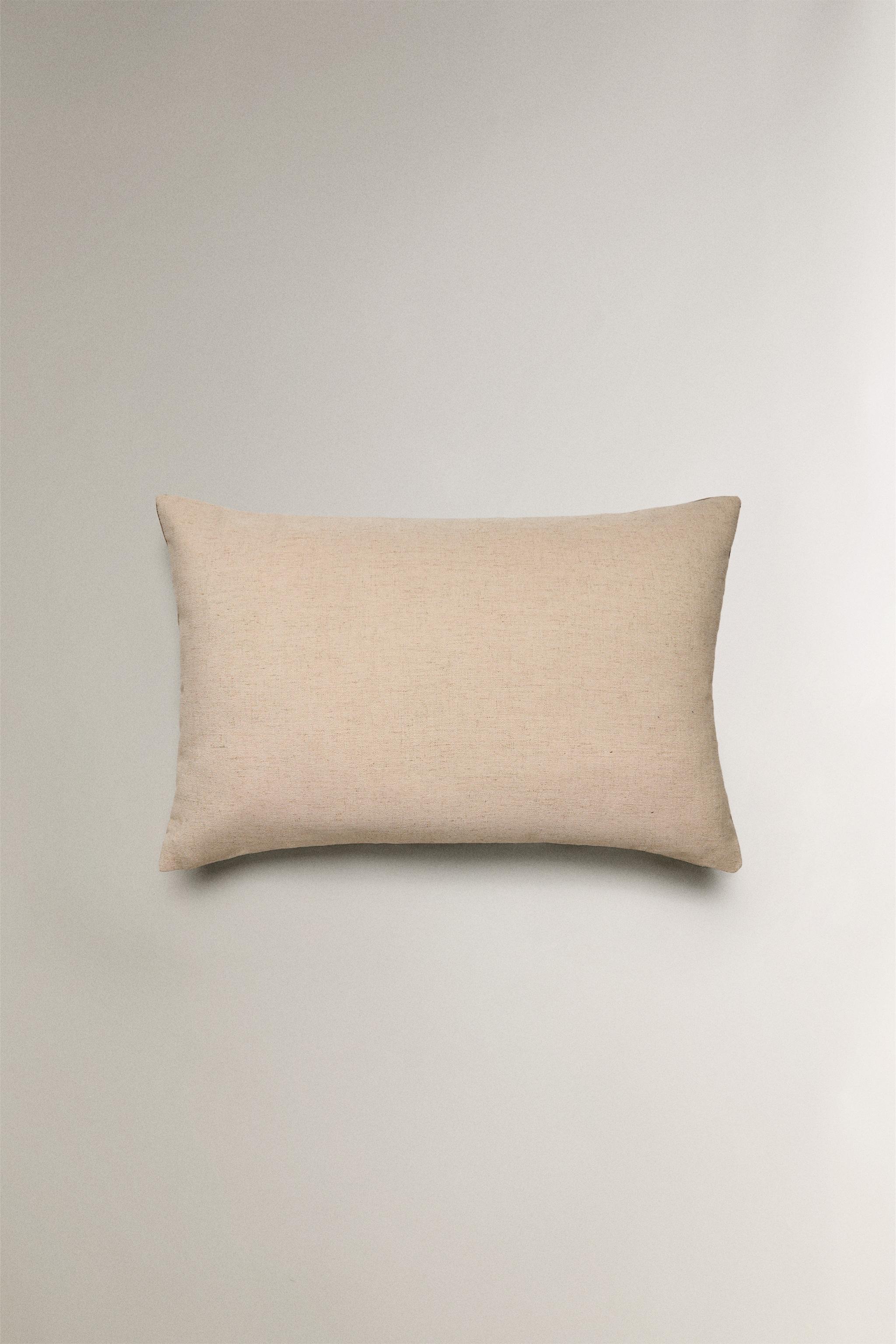 HOUSSE DE COUSSIN FLEURS