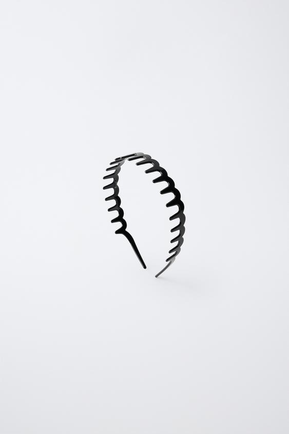 DIADEMA ONDAS - Negro de Zara - Imagen 0