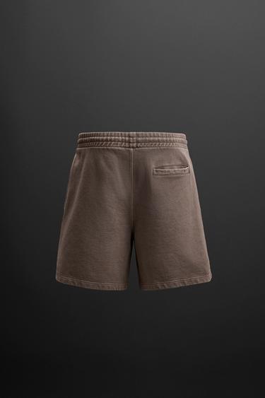 SHORT DE JOGGING - Bordeaux de Zara - Image 7