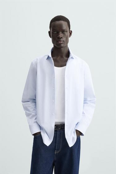 CAMISA SLIM FIT - Branco da Zara