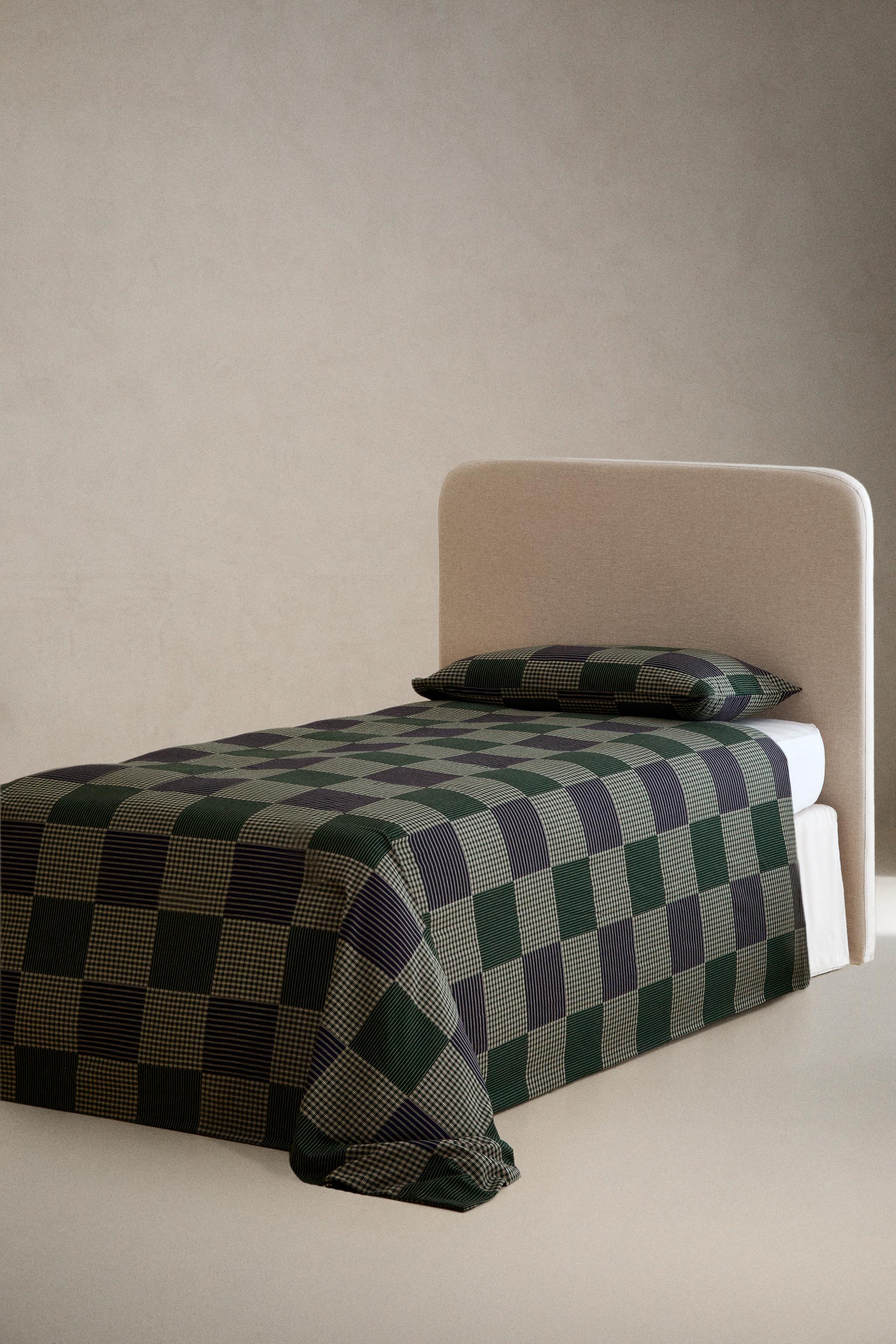 HOUSSE DE COUETTE ENFANT COTON PATCHWORK NOËL