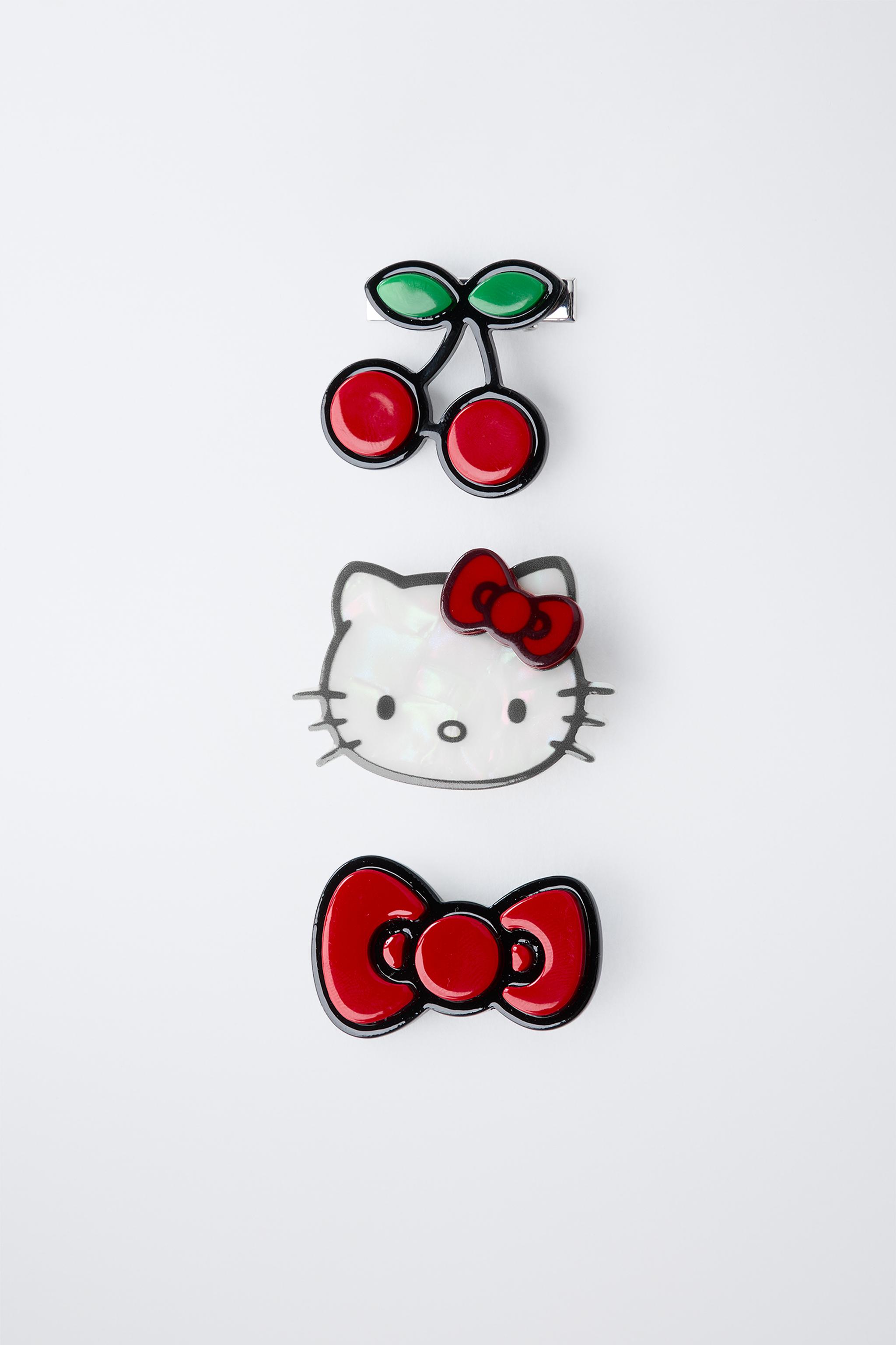 PACK OF THREE HELLO KITTY © SANRIO HAIR CLIPS