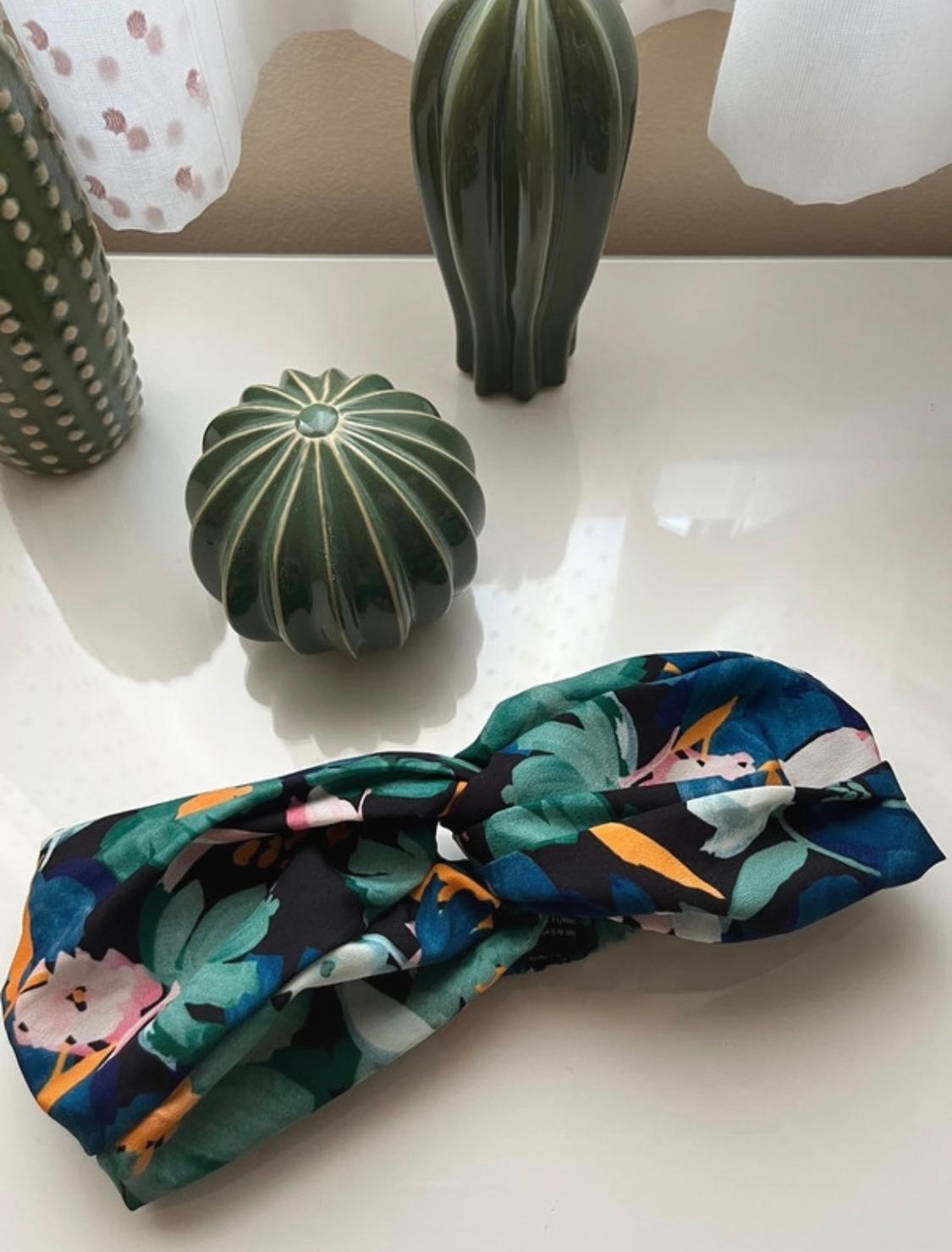 FLORAL PRINT HAIRBAND - Image 2
